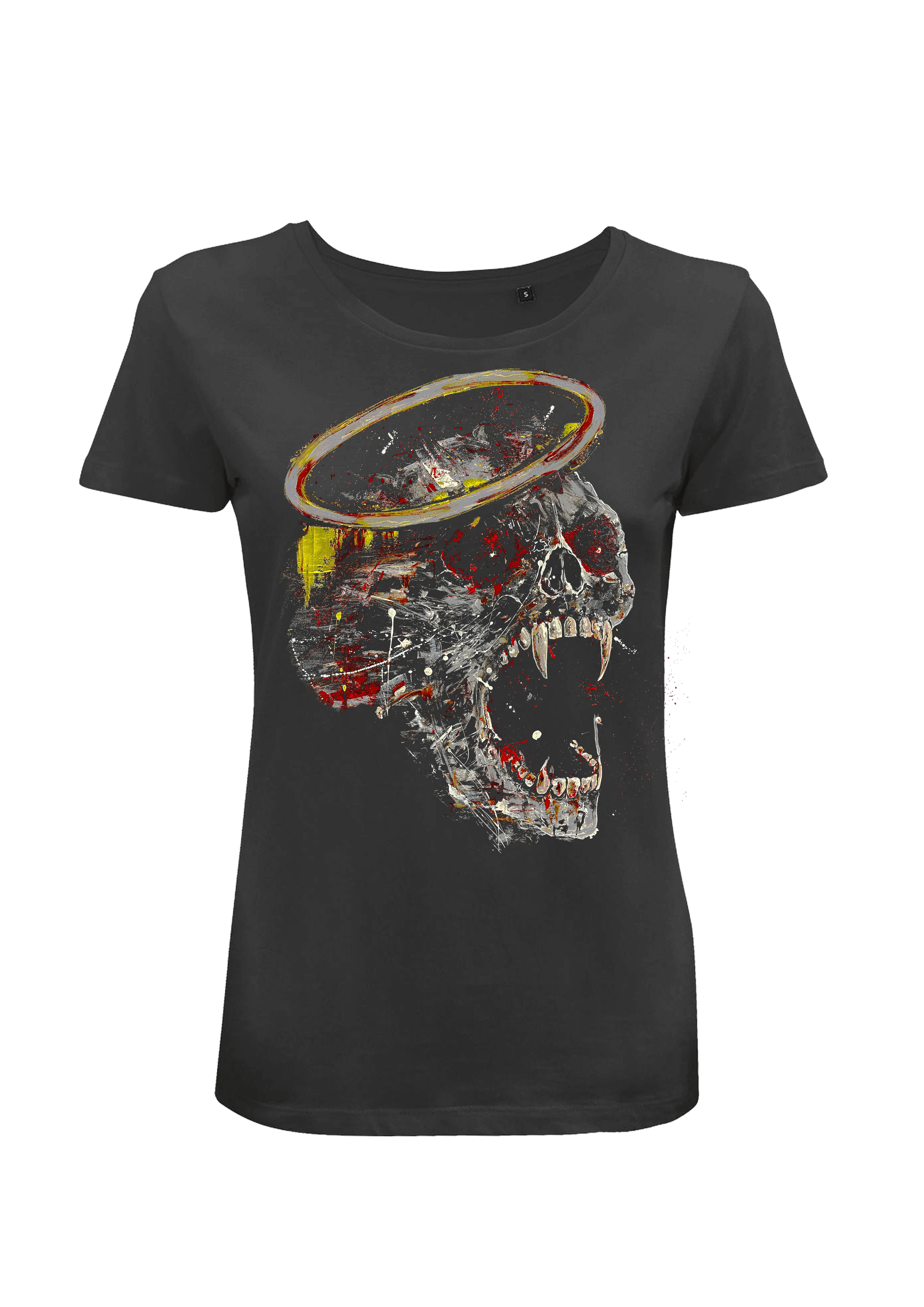 T-shirt Nera Uomo Urban